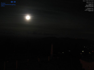 Lysá hora - Pohled na jihozápad, Smrk - 29.10.2025 v 20:45 Lysá hora - Pohled na jihozápad, Smrk - 29.10.2025 v 20:45