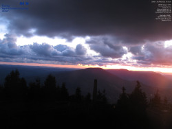 Pohled na jihozápad, Smrk