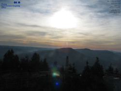 Pohled na jihozápad, Smrk