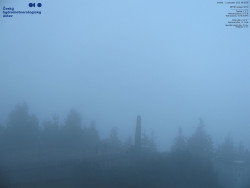 Pohled na jihozápad, Smrk