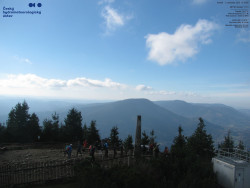 Pohled na jihozápad, Smrk