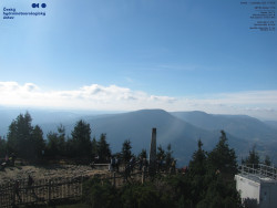 Pohled na jihozápad, Smrk