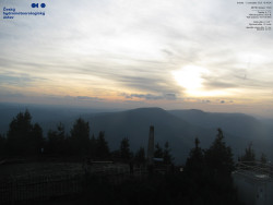 Pohled na jihozápad, Smrk