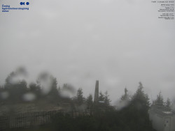 Pohled na jihozápad, Smrk