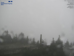 Pohled na jihozápad, Smrk