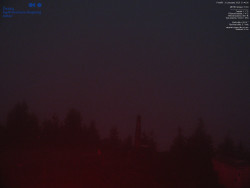 Pohled na jihozápad, Smrk