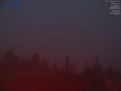 Pohled na jihozápad, Smrk