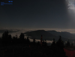 Pohled na jihozápad, Smrk