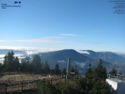 Pohled na jihozápad, Smrk