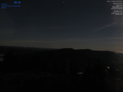 Pohled na jihozápad, Smrk