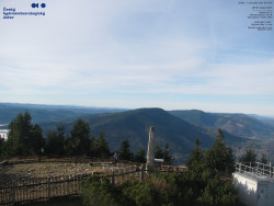 Pohled na jihozápad, Smrk