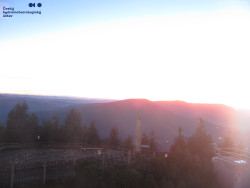 Pohled na jihozápad, Smrk