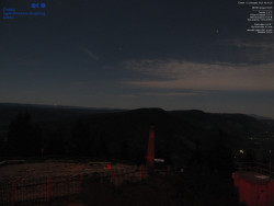 Pohled na jihozápad, Smrk