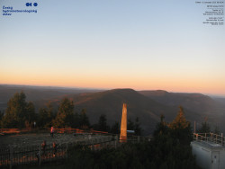 Pohled na jihozápad, Smrk