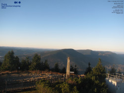 Pohled na jihozápad, Smrk