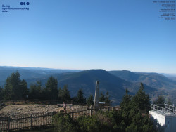 Pohled na jihozápad, Smrk