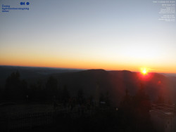 Pohled na jihozápad, Smrk