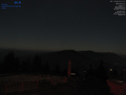 Pohled na jihozápad, Smrk