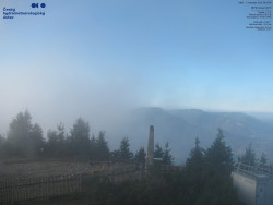 Pohled na jihozápad, Smrk