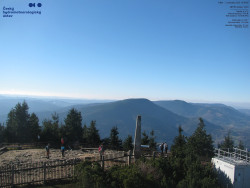 Pohled na jihozápad, Smrk