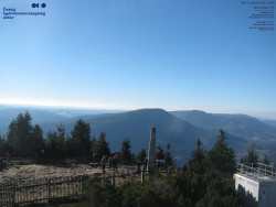 Pohled na jihozápad, Smrk