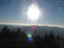 Pohled na jihozápad, Smrk