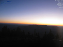 Pohled na jihozápad, Smrk