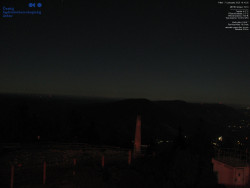 Pohled na jihozápad, Smrk