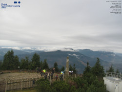 Pohled na jihozápad, Smrk