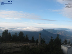 Pohled na jihozápad, Smrk