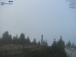 Pohled na jihozápad, Smrk