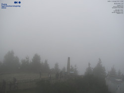 Pohled na jihozápad, Smrk