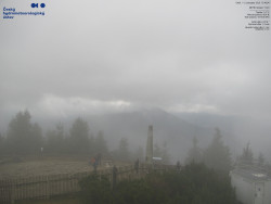 Pohled na jihozápad, Smrk