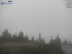 Pohled na jihozápad, Smrk