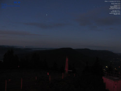 Pohled na jihozápad, Smrk