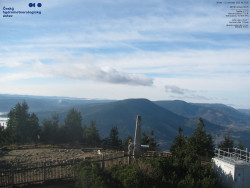 Pohled na jihozápad, Smrk