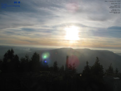 Pohled na jihozápad, Smrk