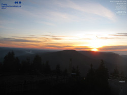 Pohled na jihozápad, Smrk