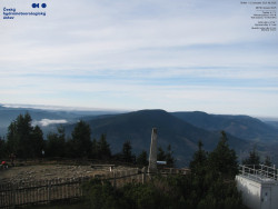 Pohled na jihozápad, Smrk