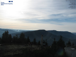 Pohled na jihozápad, Smrk