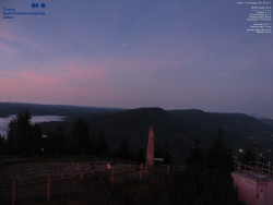 Pohled na jihozápad, Smrk