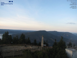 Pohled na jihozápad, Smrk