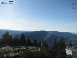 Pohled na jihozápad, Smrk