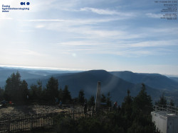 Pohled na jihozápad, Smrk