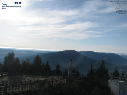 Pohled na jihozápad, Smrk