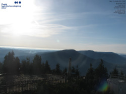 Pohled na jihozápad, Smrk