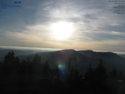 Pohled na jihozápad, Smrk