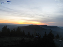 Pohled na jihozápad, Smrk