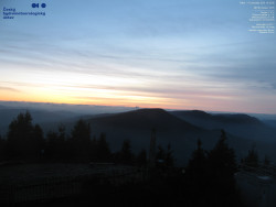 Pohled na jihozápad, Smrk