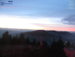 Pohled na jihozápad, Smrk